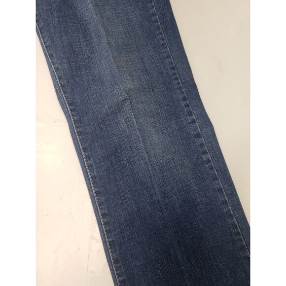 Lee Sinfully Soft Jeans Women’s Straight Leg Mid Rise Denim Blue Jeans 8 Medium - Picture 9 of 16